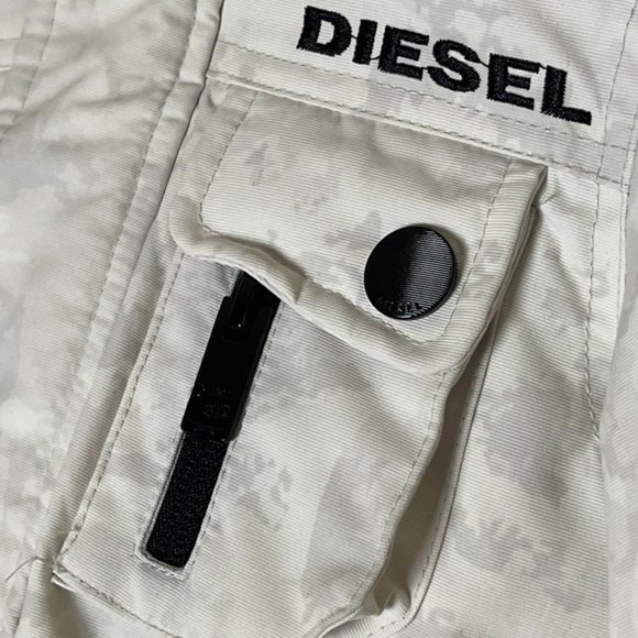 Diesel | Hooded Winter Coat with Faux-Fur Trim - Picture 6 of 10